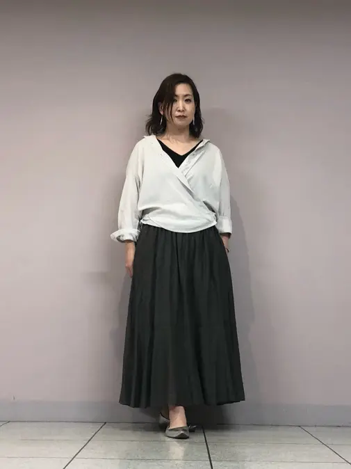 自由区 上島 コーディネート画像