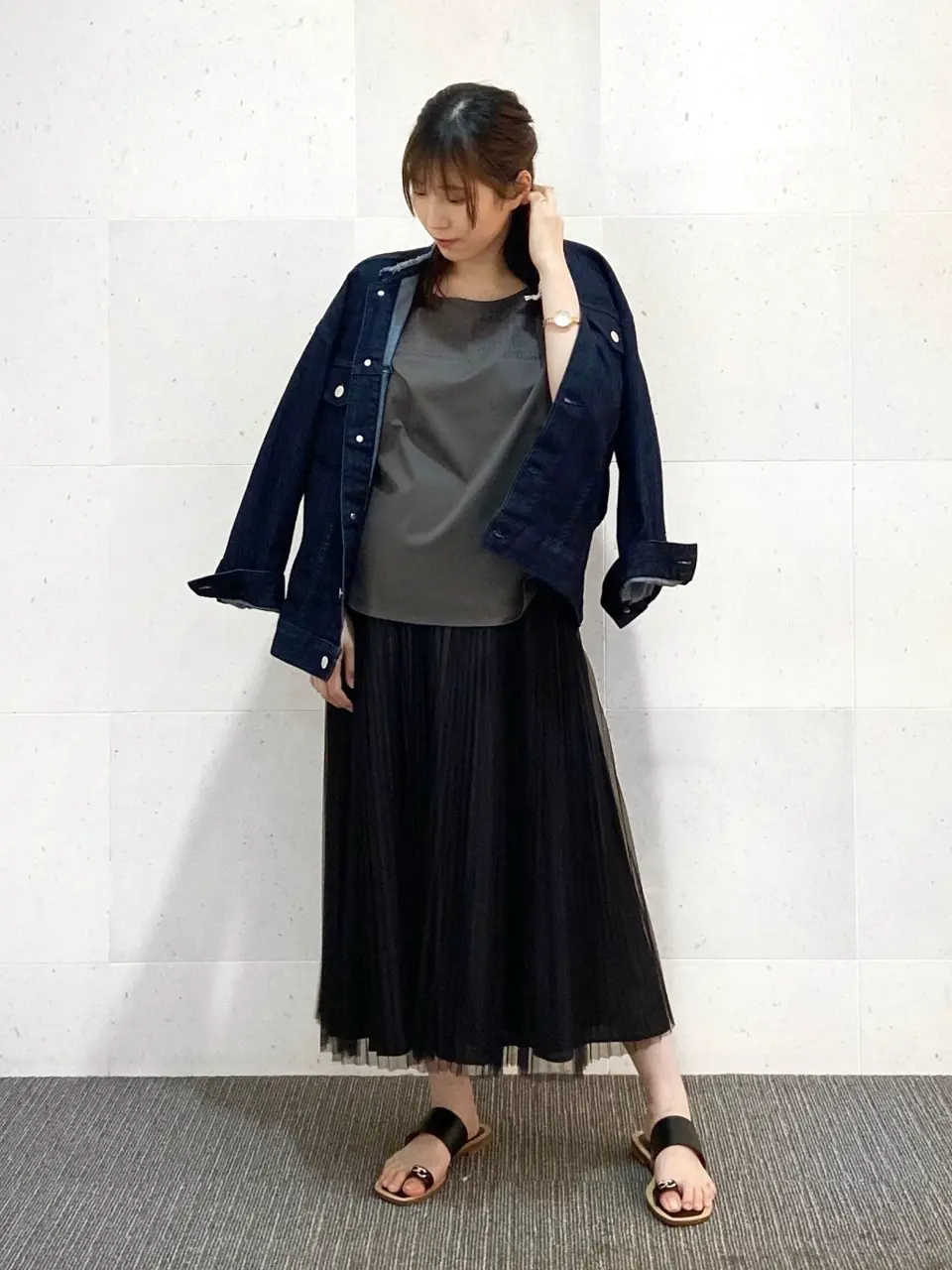 自由区 沼木 コーディネート画像