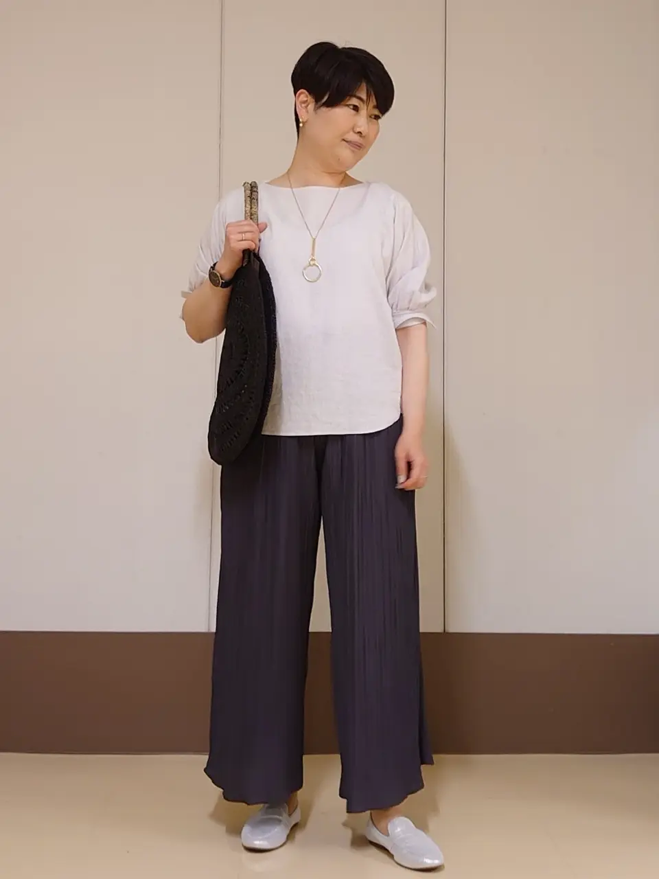 自由区 田中 コーディネート画像