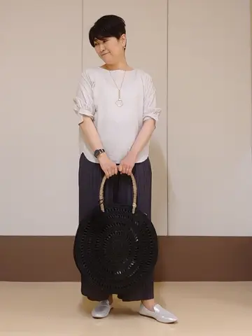 自由区 田中 コーディネート画像