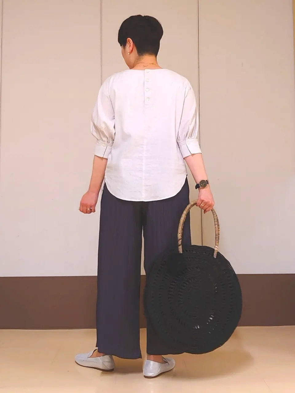 自由区 田中 コーディネート画像