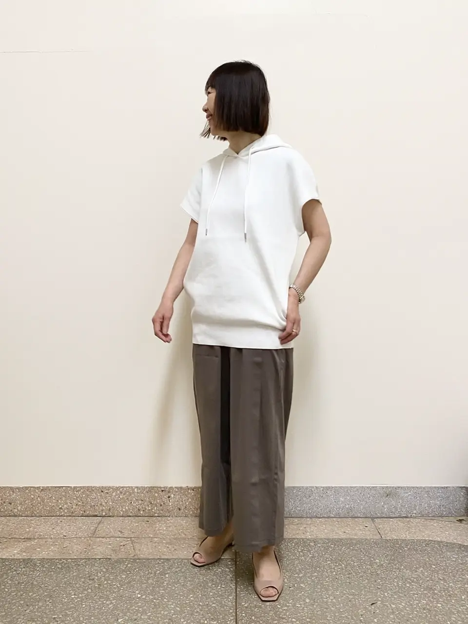 自由区 阿部 コーディネート画像