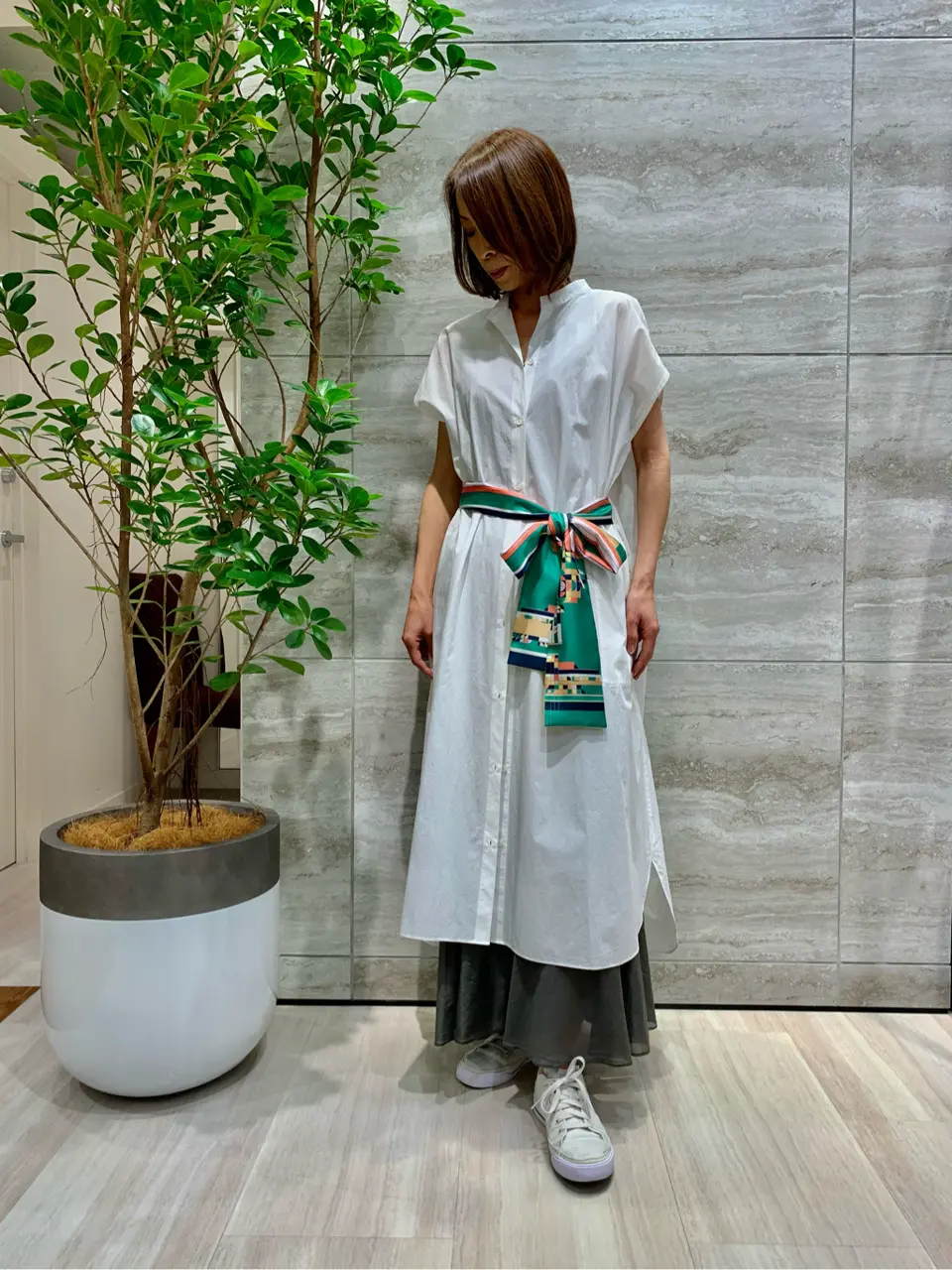 自由区 Ishii コーディネート画像