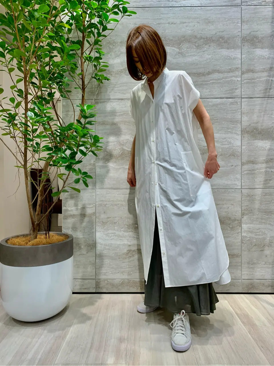 自由区 Ishii コーディネート画像