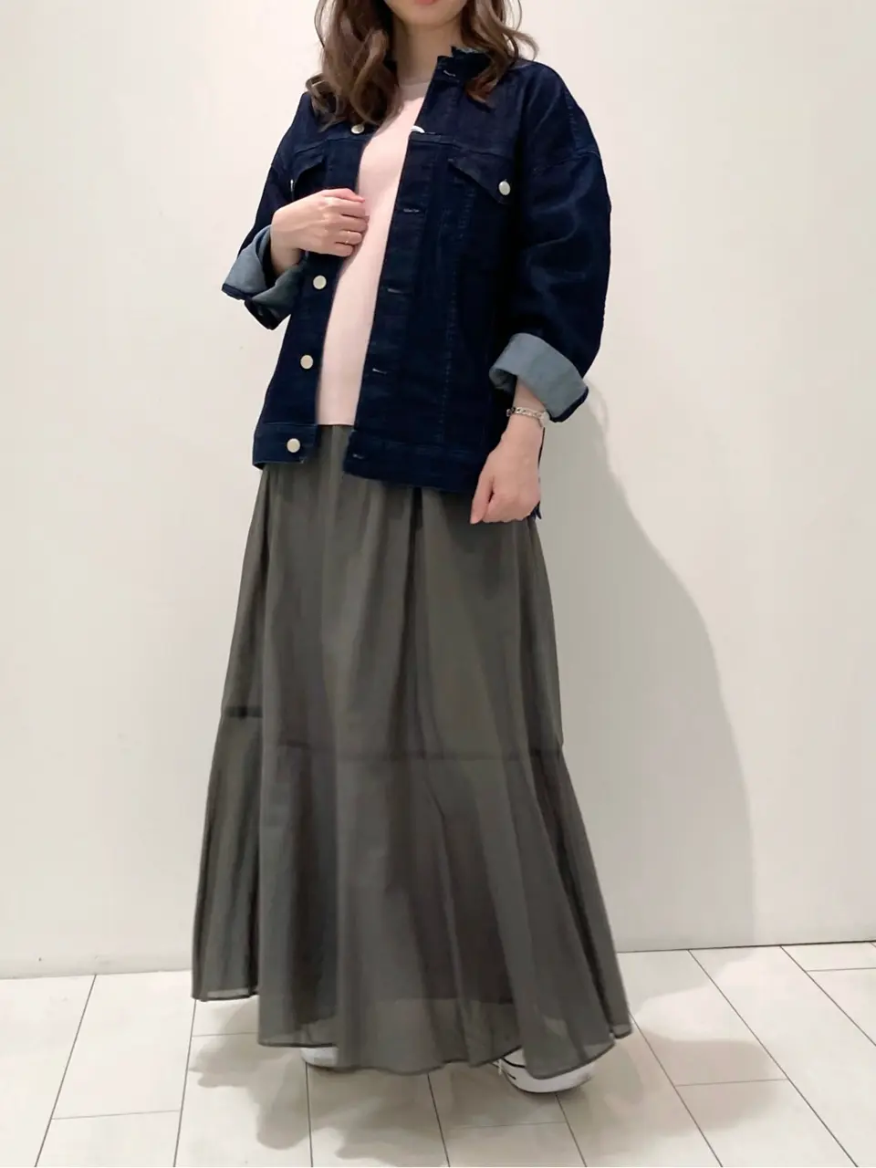 自由区 檀 コーディネート画像