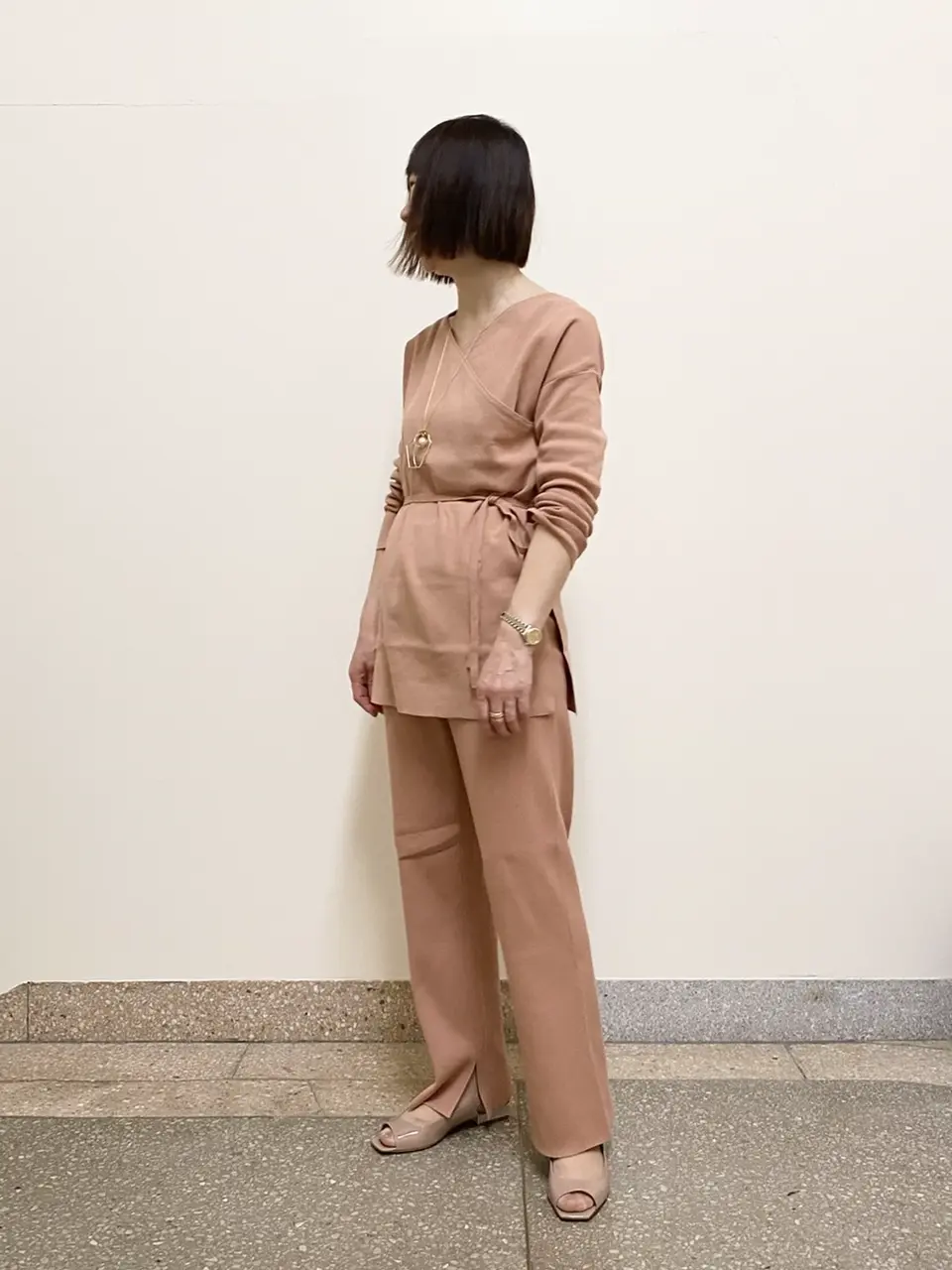 自由区 阿部 コーディネート画像