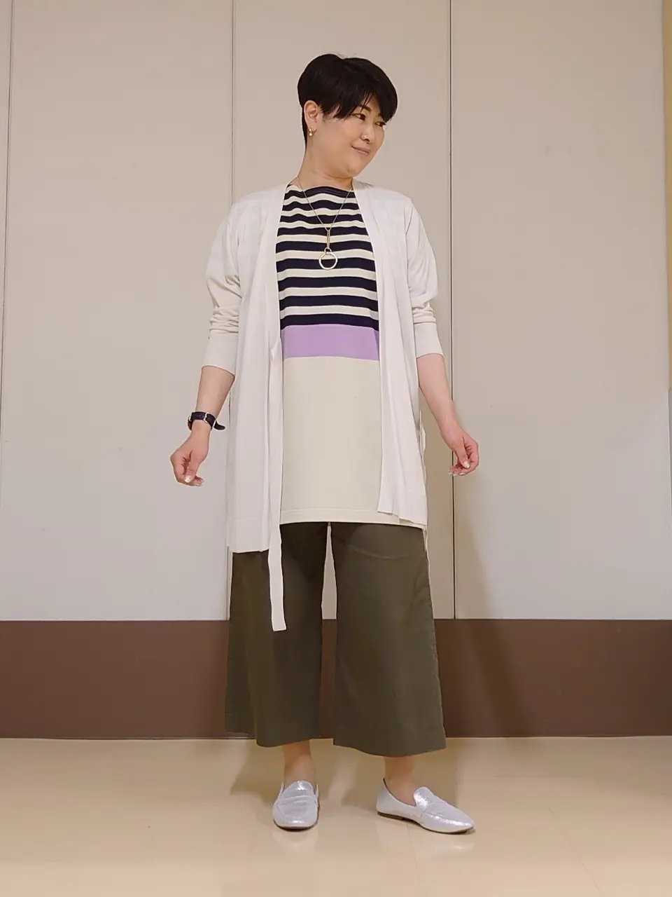 自由区 田中 コーディネート画像