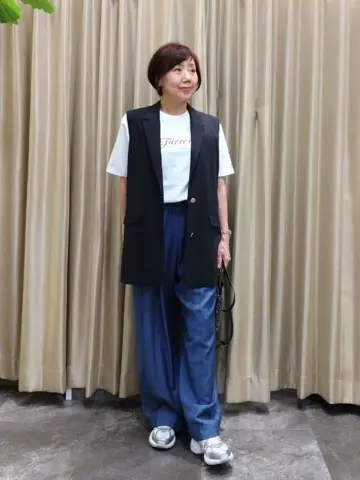 自由区 鶴田 コーディネート画像