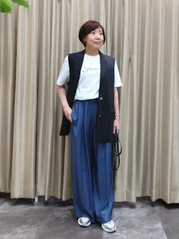 自由区 鶴田 コーディネート画像