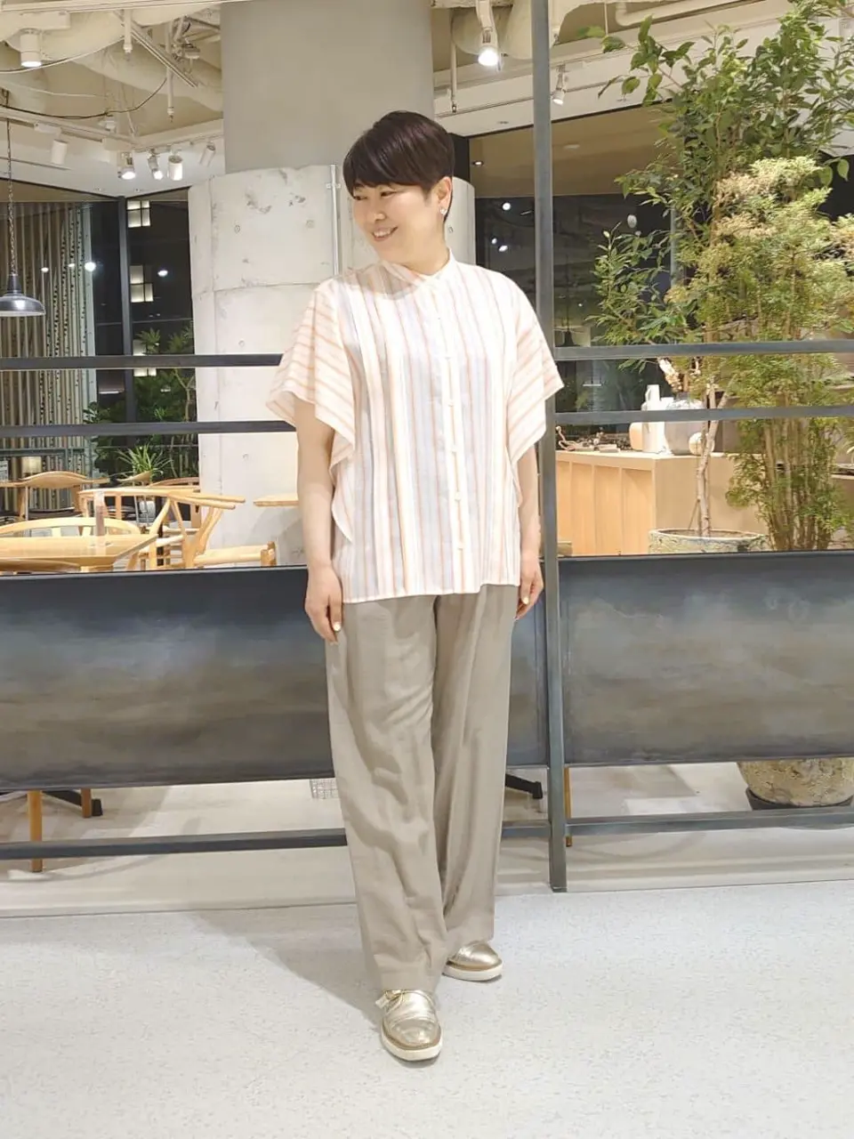 自由区 田中 コーディネート画像