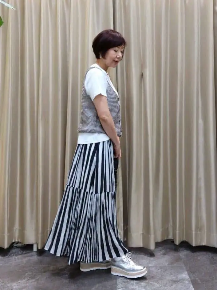 自由区 鶴田 コーディネート画像