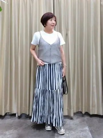 自由区 鶴田 コーディネート画像