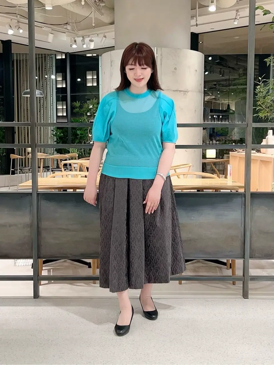 自由区 うめだ コーディネート画像