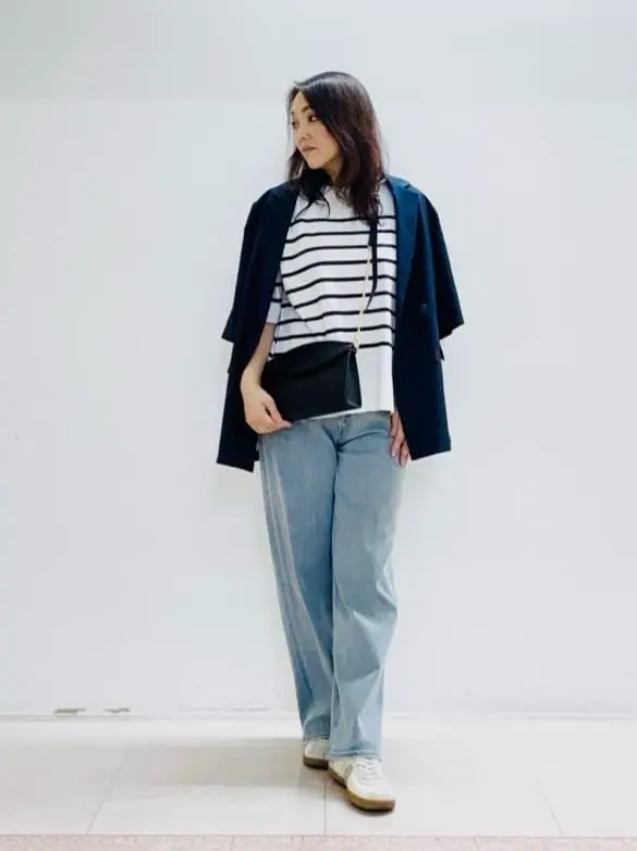 自由区 スタッフ コーディネート画像