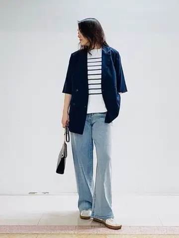 自由区 スタッフ コーディネート画像