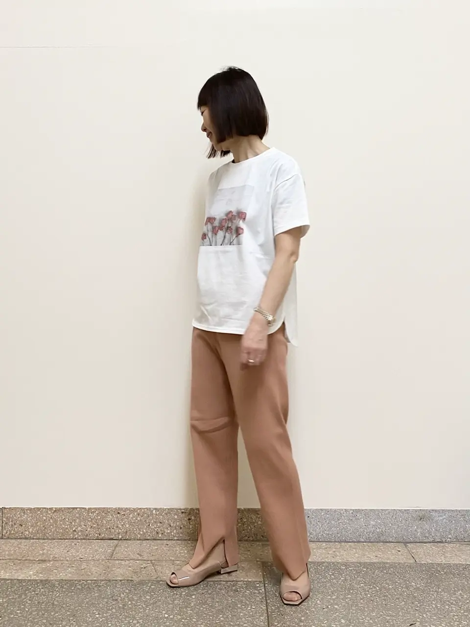 自由区 阿部 コーディネート画像