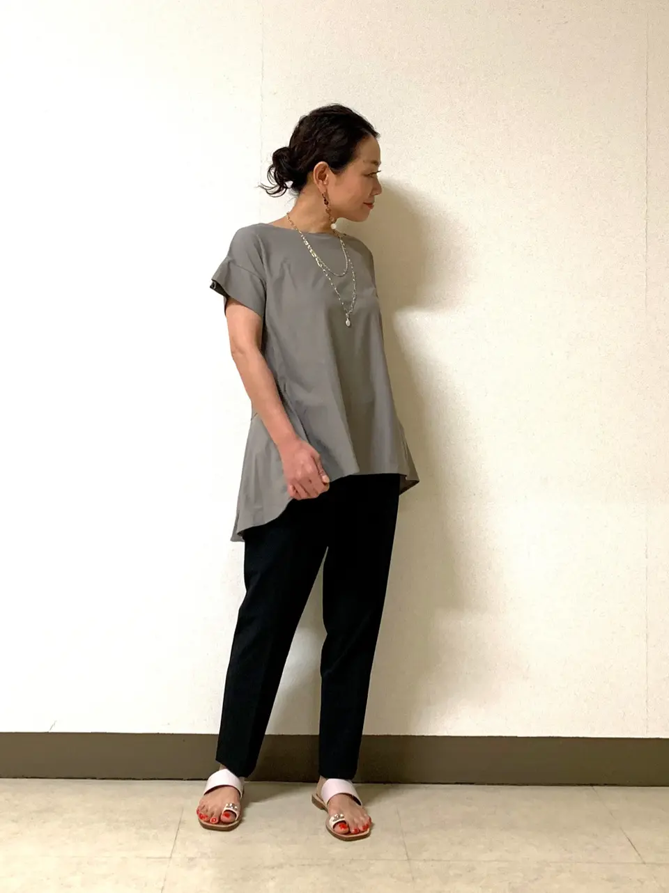 自由区 坂本 コーディネート画像