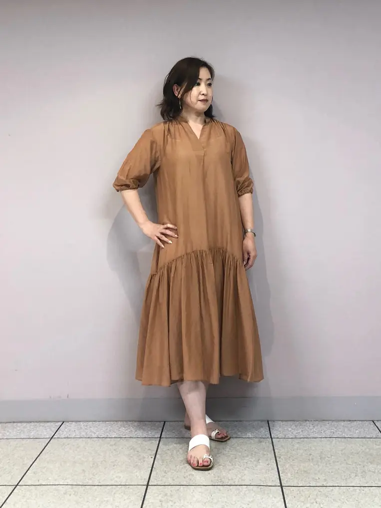 自由区 上島 コーディネート画像