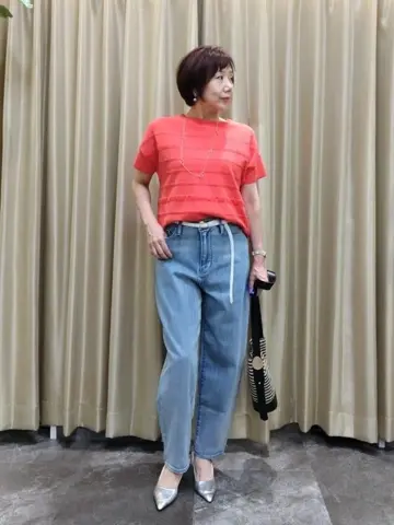 自由区 鶴田 コーディネート画像