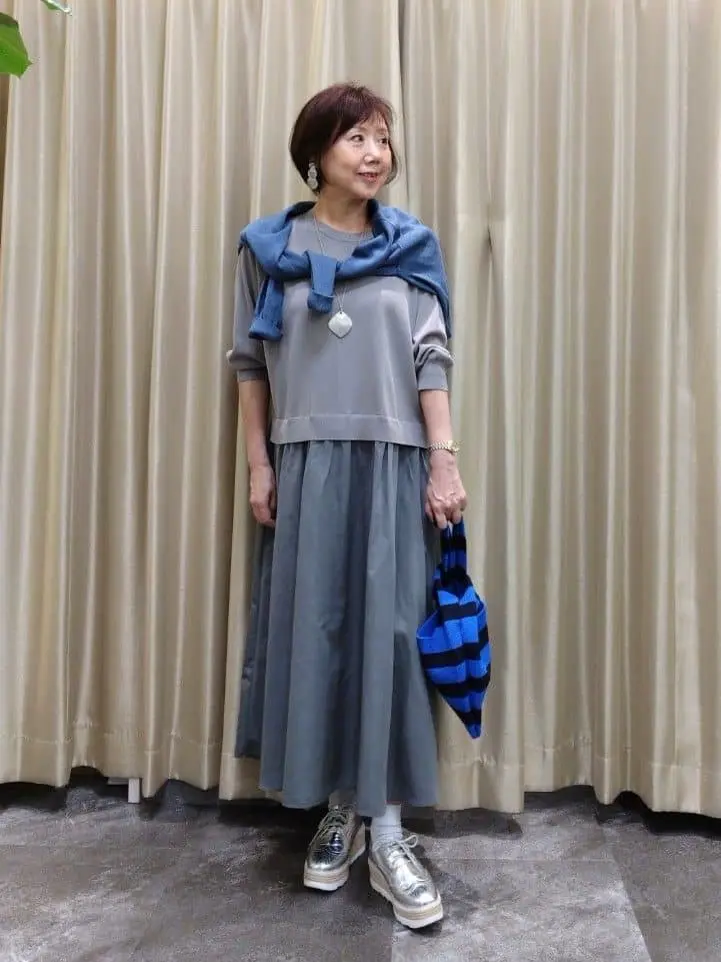 自由区 鶴田 コーディネート画像