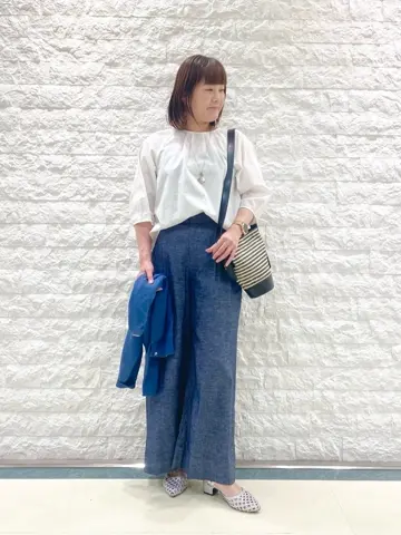 自由区 林 コーディネート画像