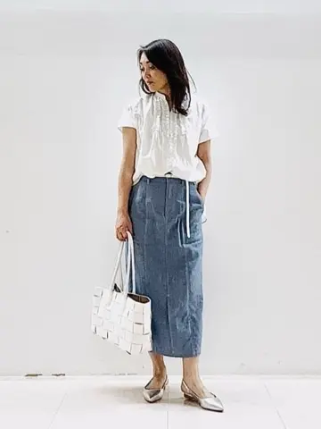 自由区 スタッフ コーディネート画像