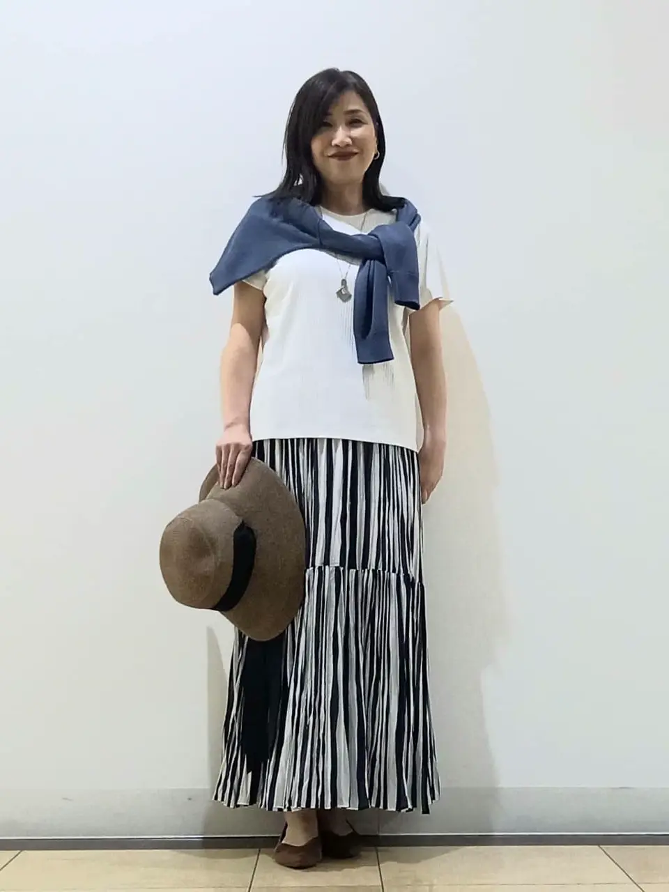 自由区 中川 コーディネート画像