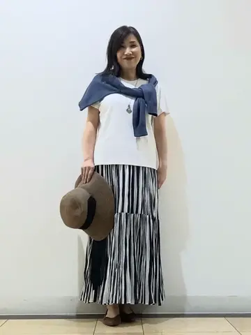 自由区 中川 コーディネート画像