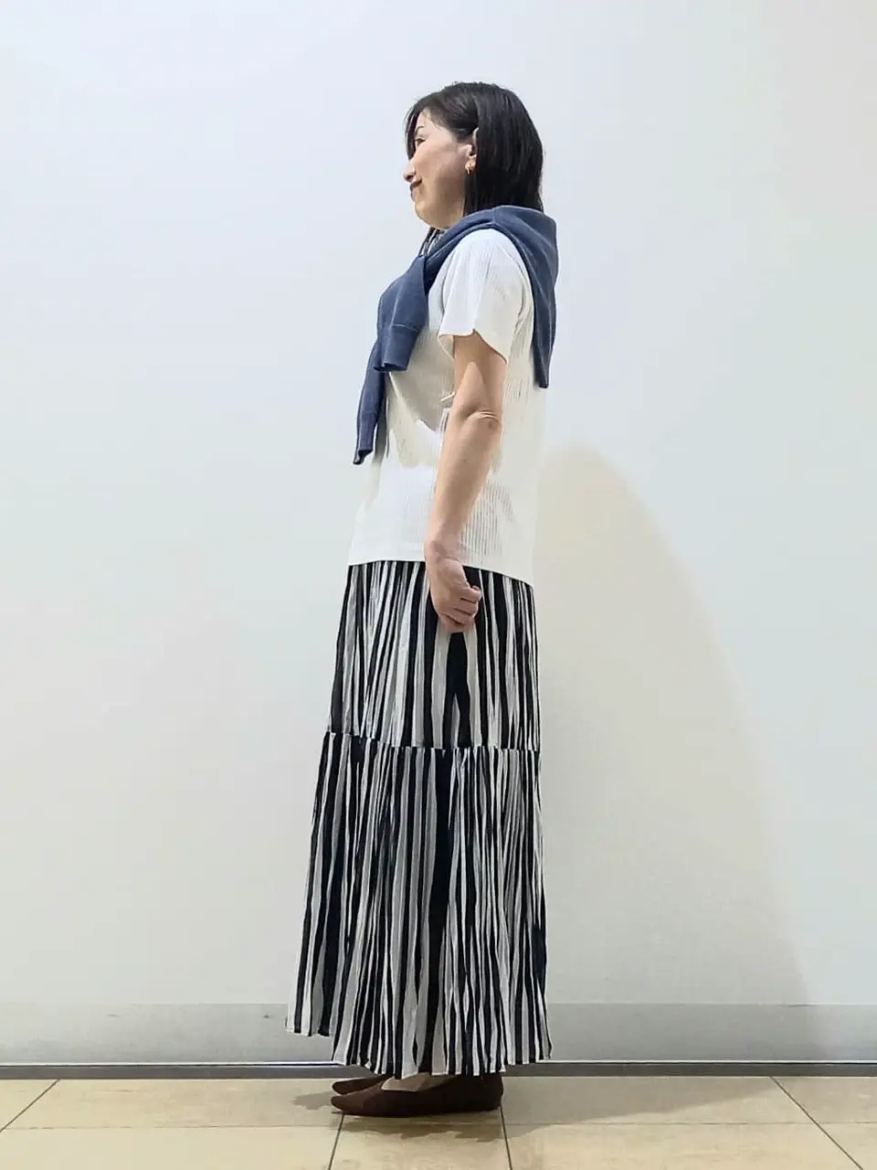 自由区 中川 コーディネート画像