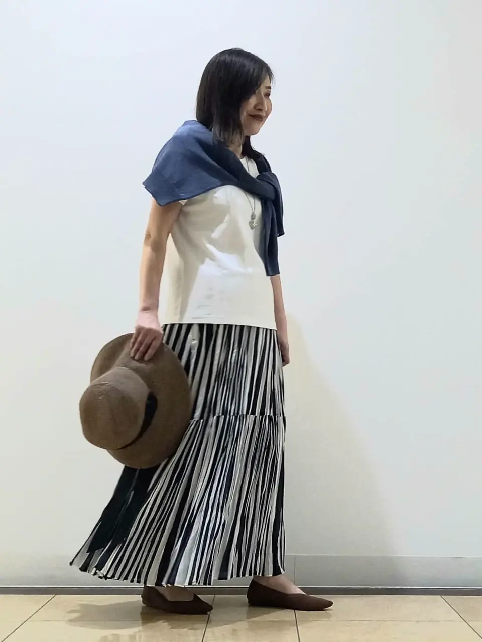 自由区 中川 コーディネート画像