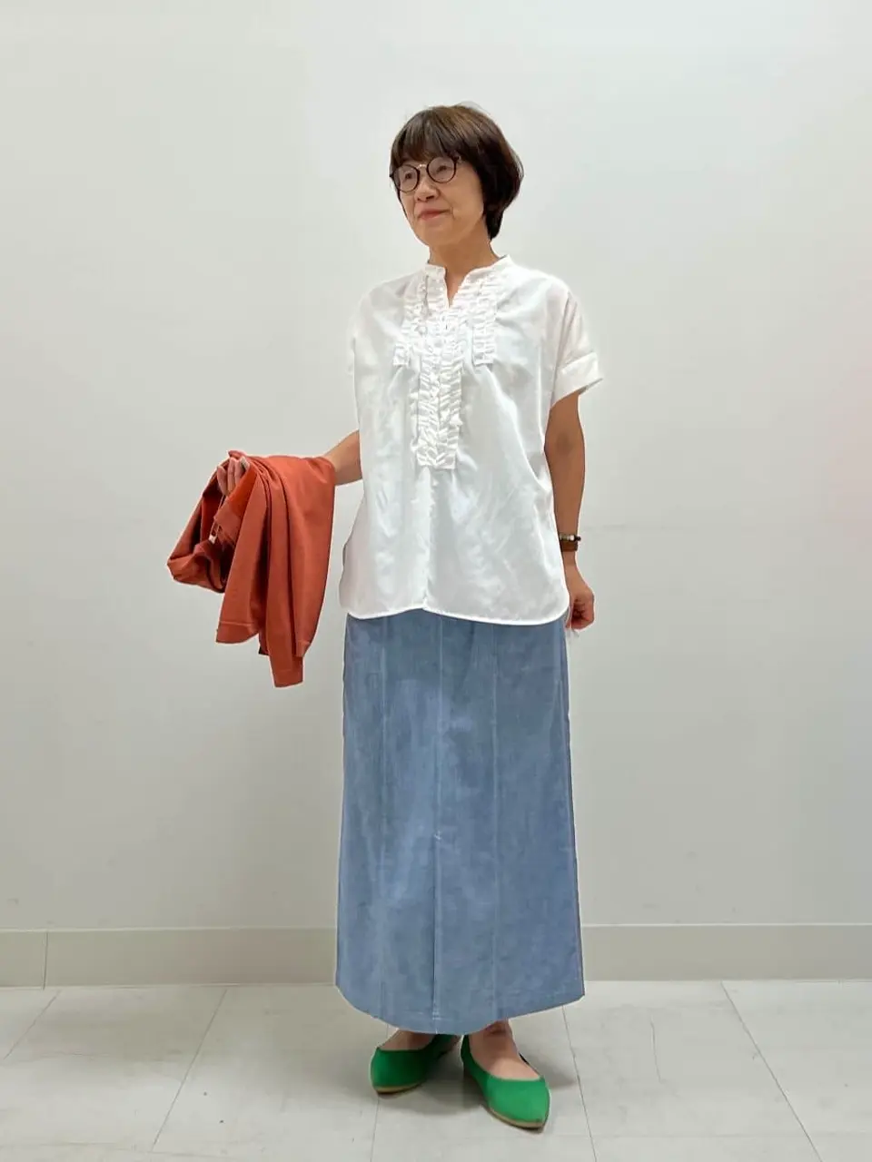 自由区 スタッフ コーディネート画像