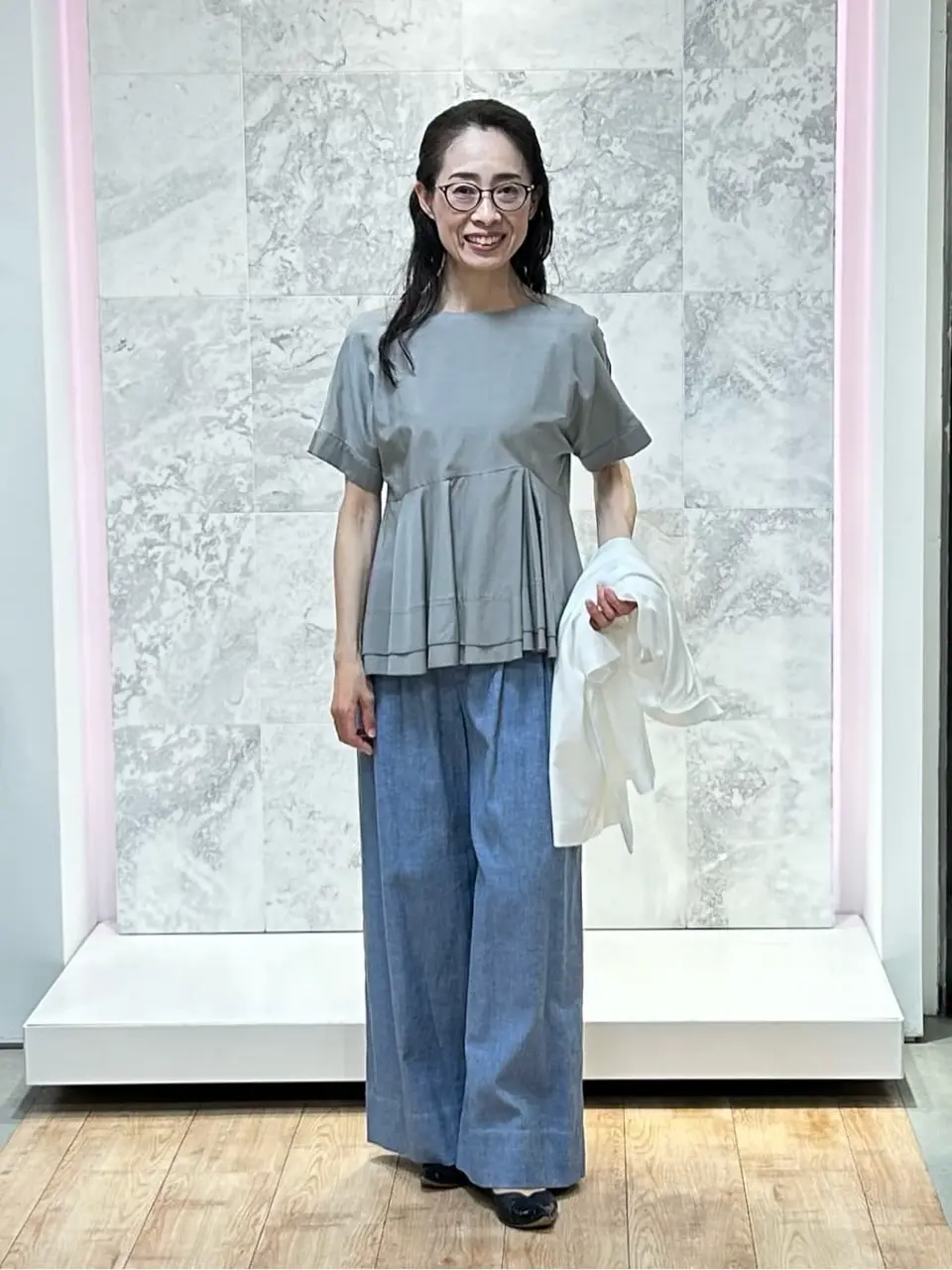 自由区 中尾 コーディネート画像