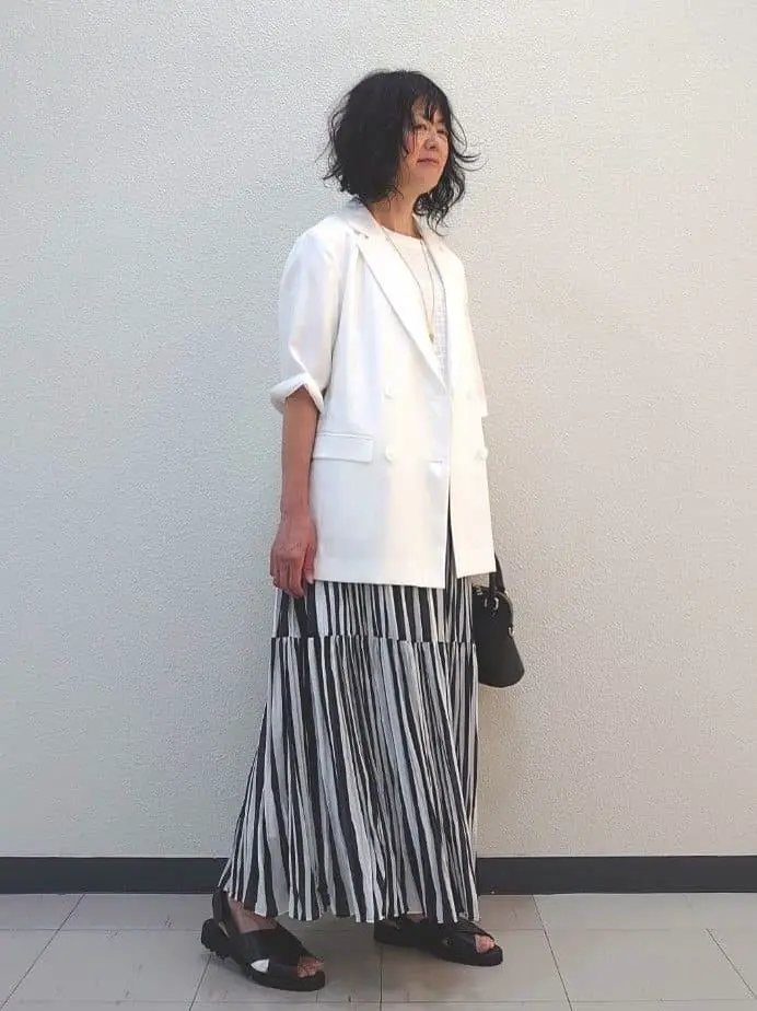 自由区 杉澤 コーディネート画像