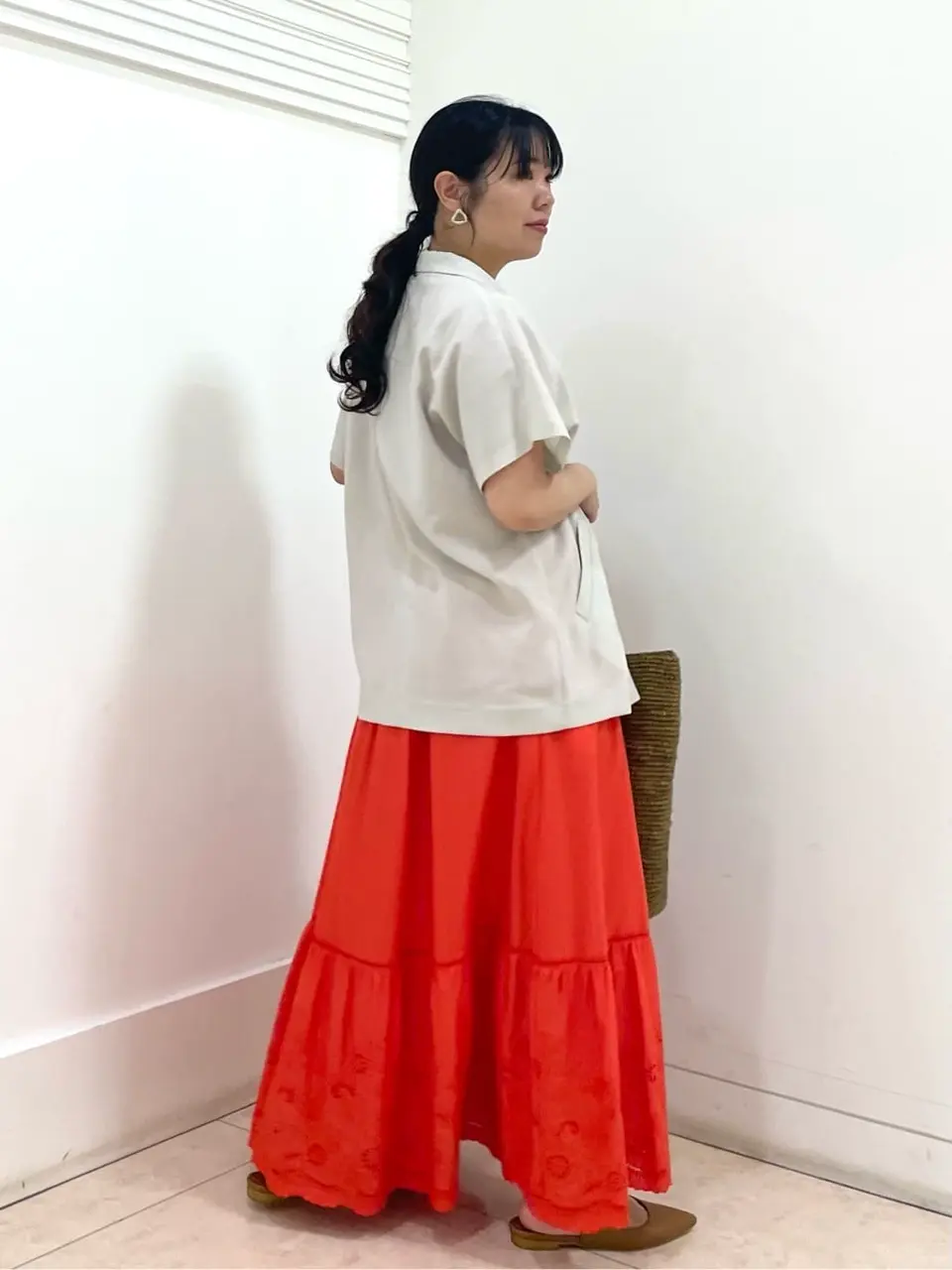 自由区 misato コーディネート画像