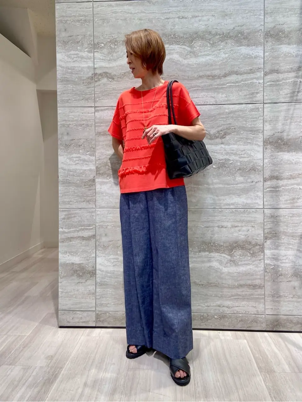 自由区 Ishii コーディネート画像