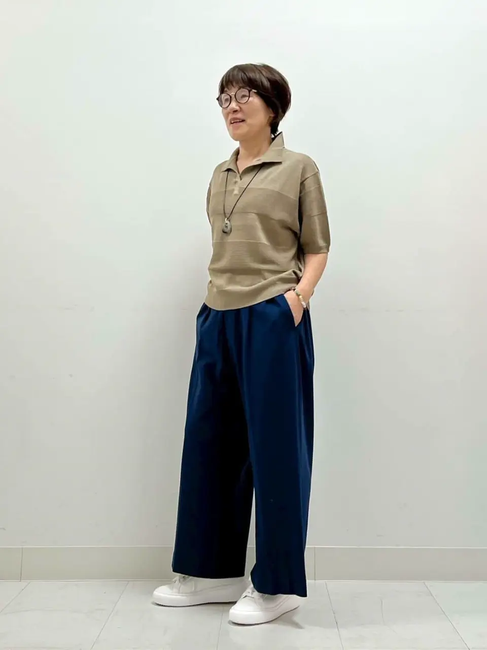 自由区 スタッフ コーディネート画像