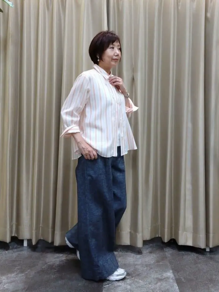 自由区 鶴田 コーディネート画像