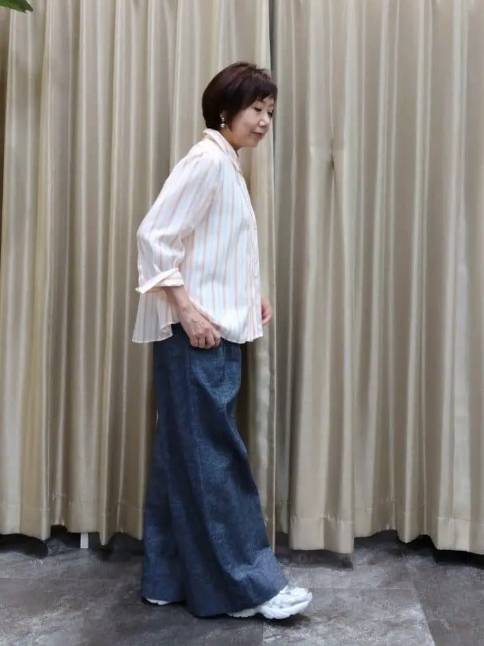 自由区 鶴田 コーディネート画像