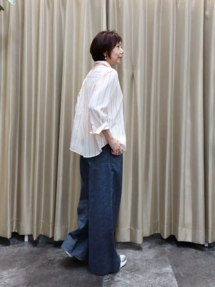 自由区 鶴田 コーディネート画像