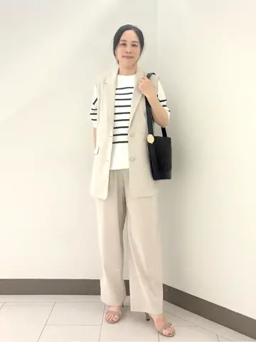 自由区 南 コーディネート画像