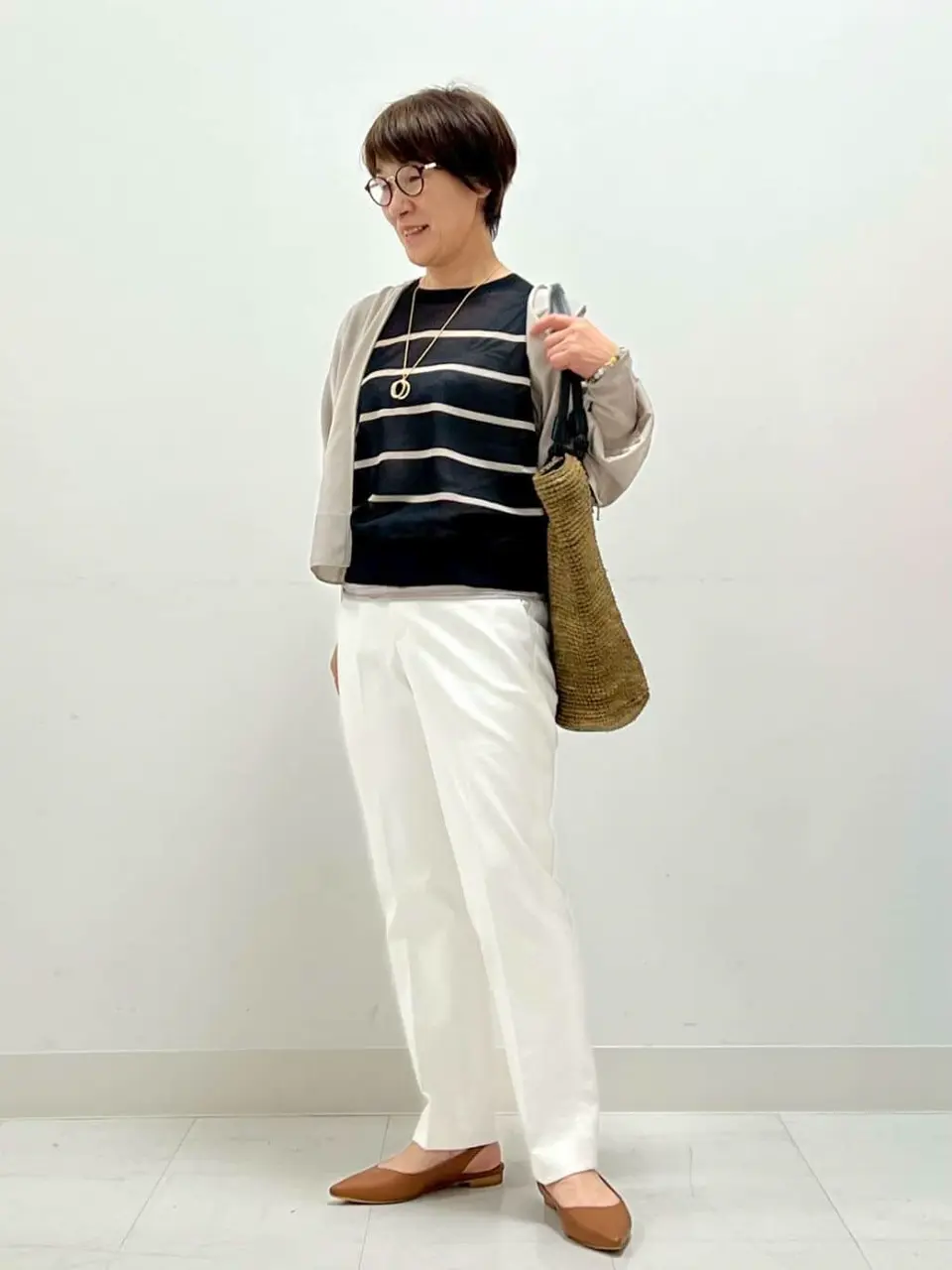 自由区 スタッフ コーディネート画像