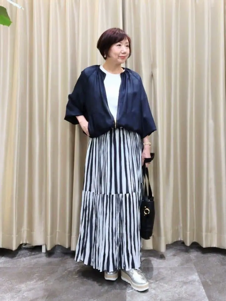 自由区 鶴田 コーディネート画像