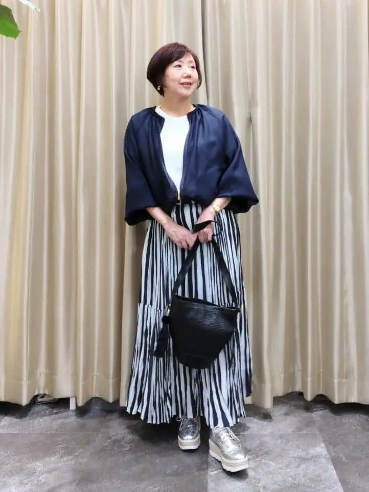 自由区 鶴田 コーディネート画像