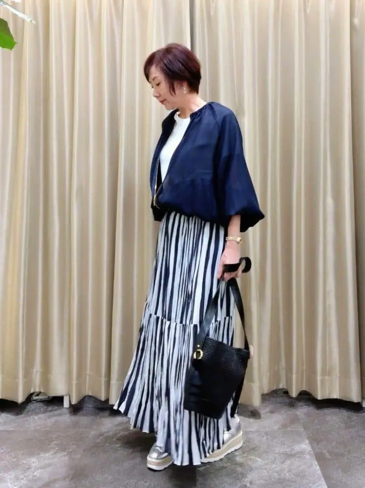 自由区 鶴田 コーディネート画像