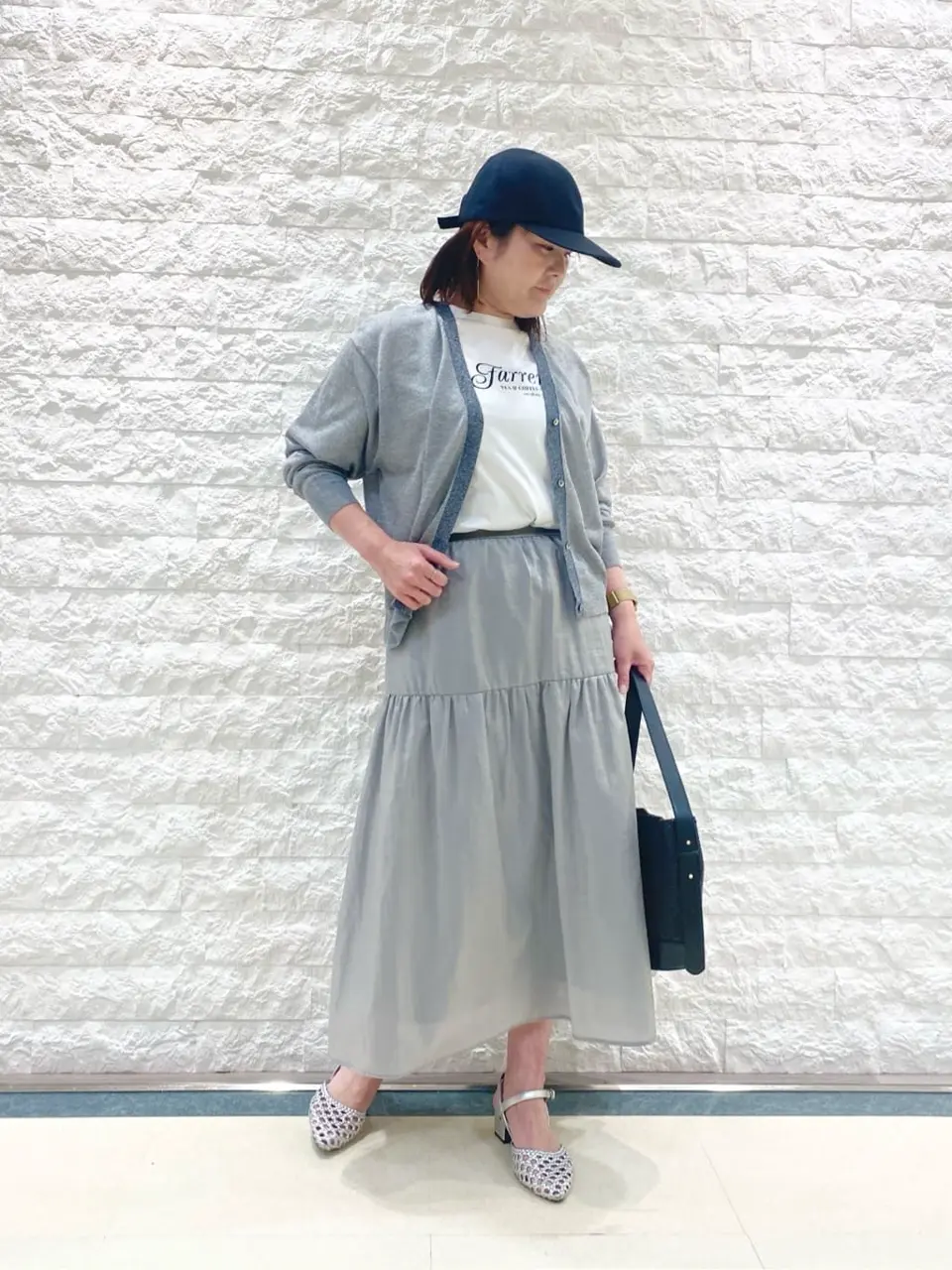 自由区 林 コーディネート画像