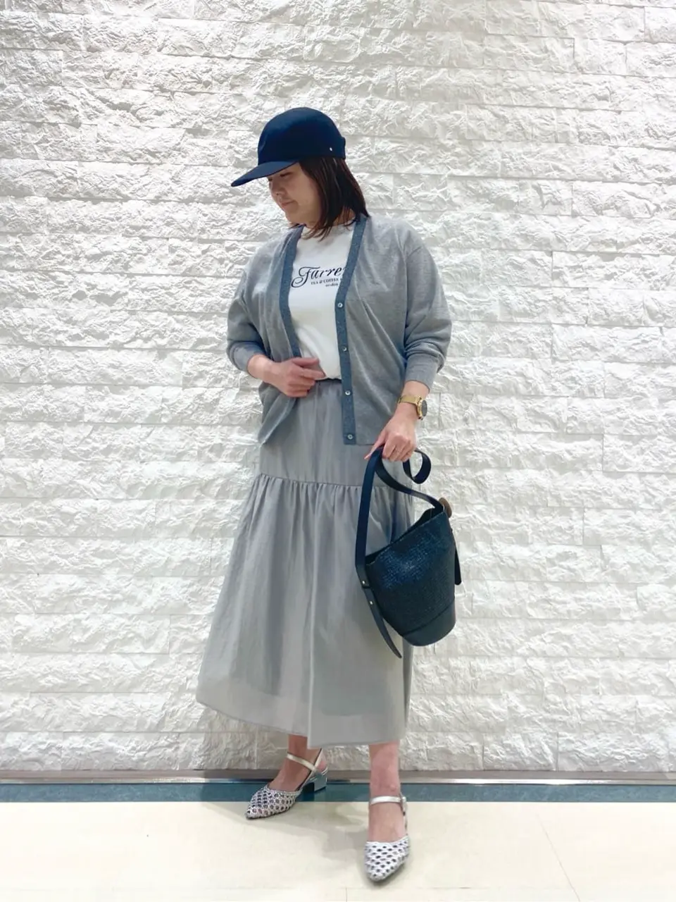 自由区 林 コーディネート画像