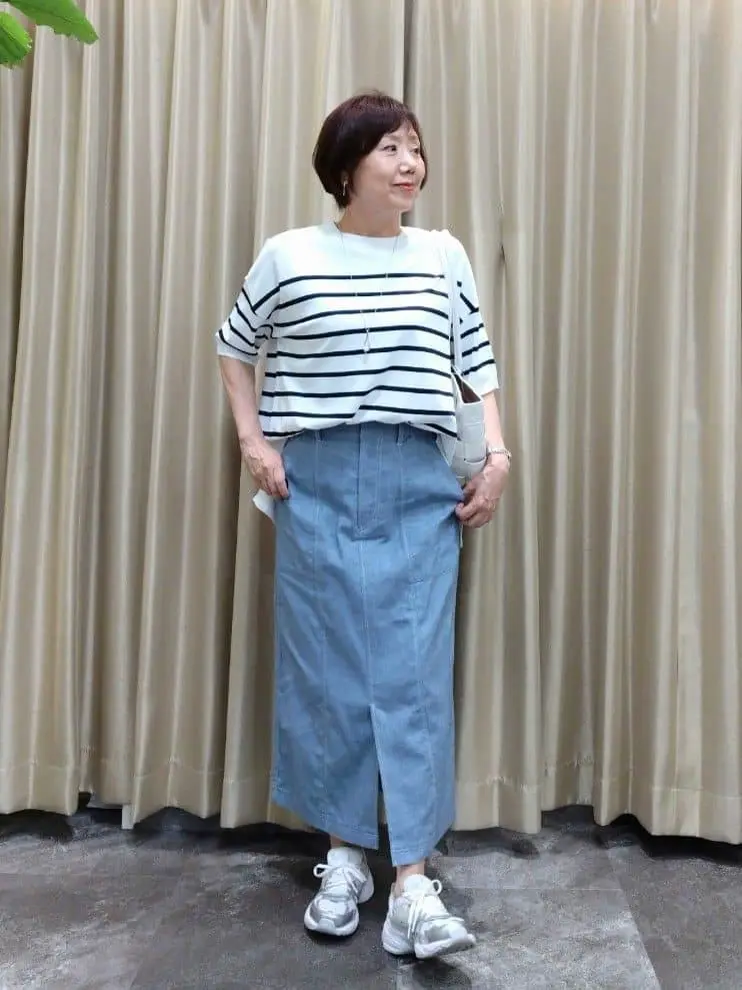 自由区 鶴田 コーディネート画像