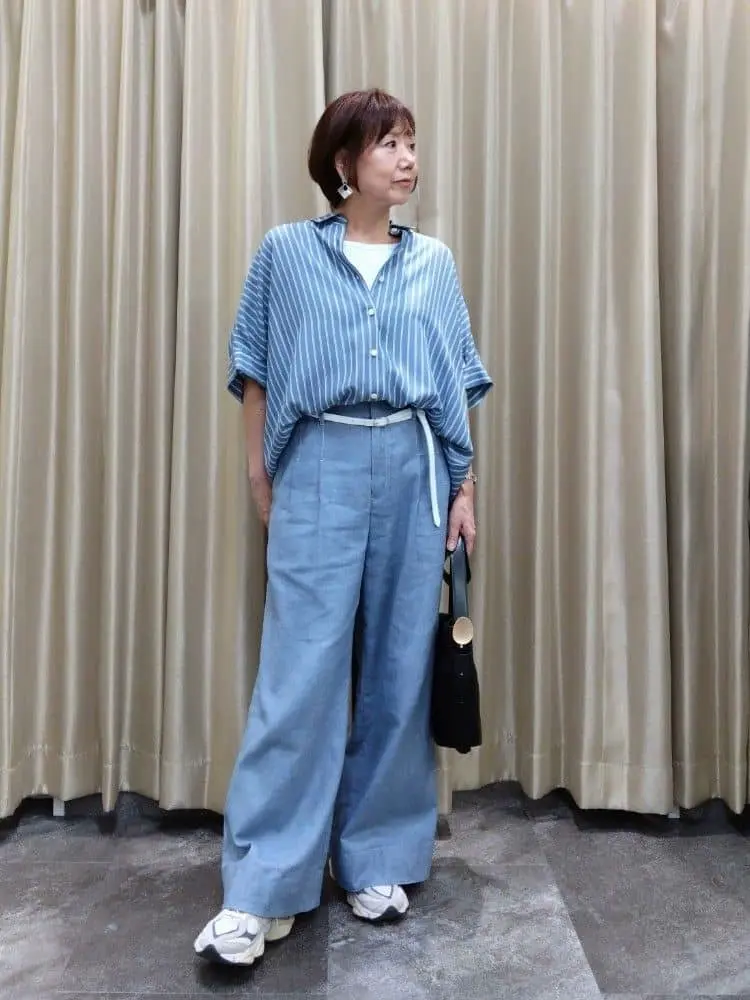 自由区 鶴田 コーディネート画像