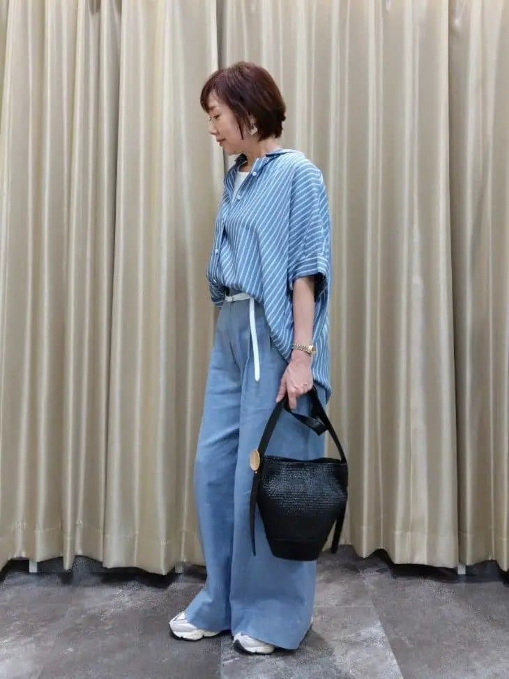 自由区 鶴田 コーディネート画像