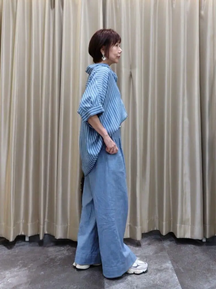 自由区 鶴田 コーディネート画像